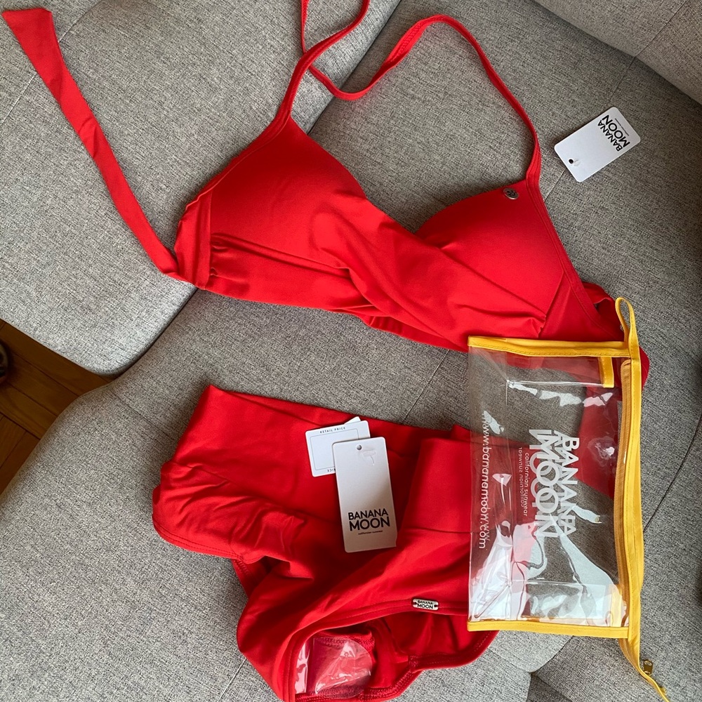 Two Banana moon bikini sets ( two pieces ).